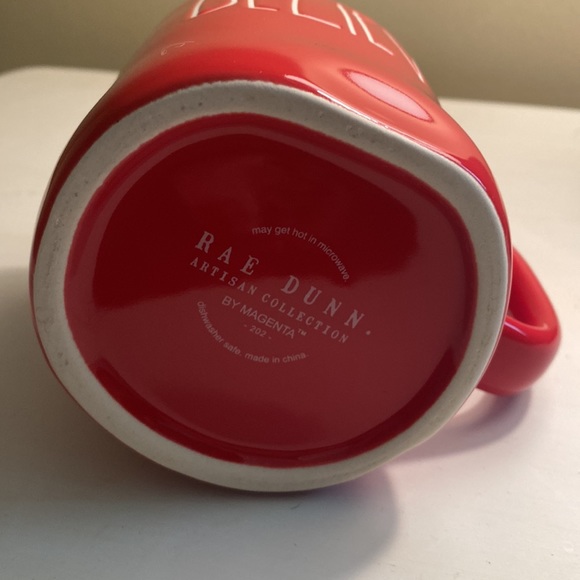 Rae Dunn Red “Believe” Mug - Picture 4 of 4